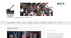 Desktop Screenshot of oibf.com